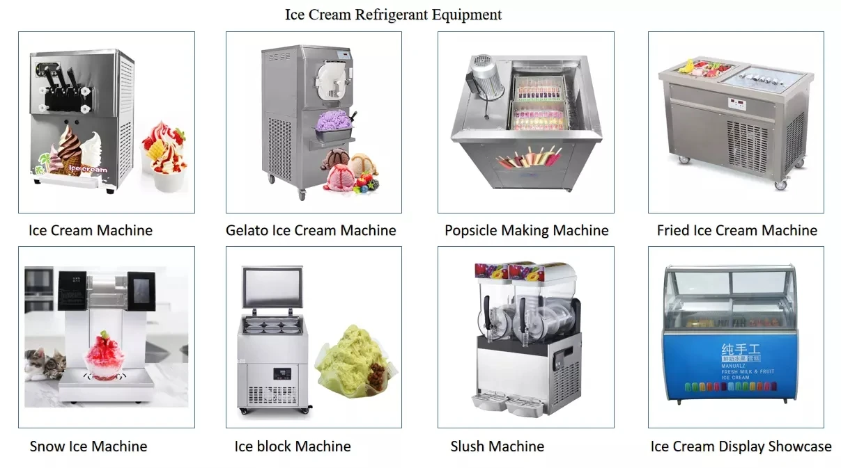 Semi-Auto Ice Cream Making Machine Ice Cream Maker Machine For Popsicles Ice Cream Making Machine