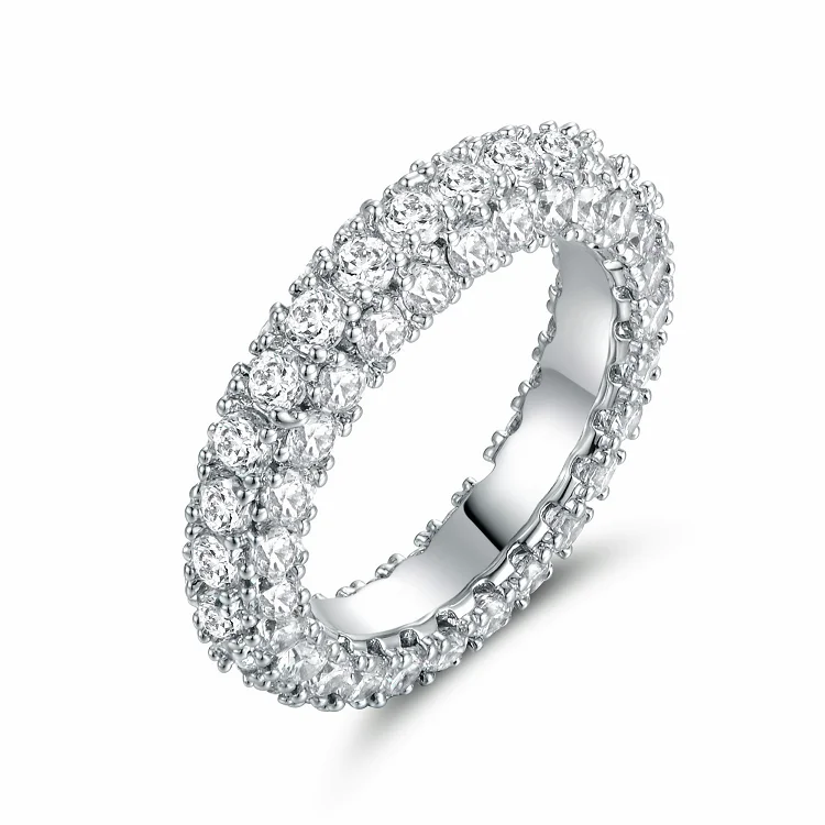 Romantic Creative Wedding Anniversary Gift Rings For Women Jewelry Crystal pattern ladies stainless steel finger ring
Romantic Creative Wedding Anniversary Gift Rings For Women Jewelry Crystal pattern ladies stainless steel finger ring