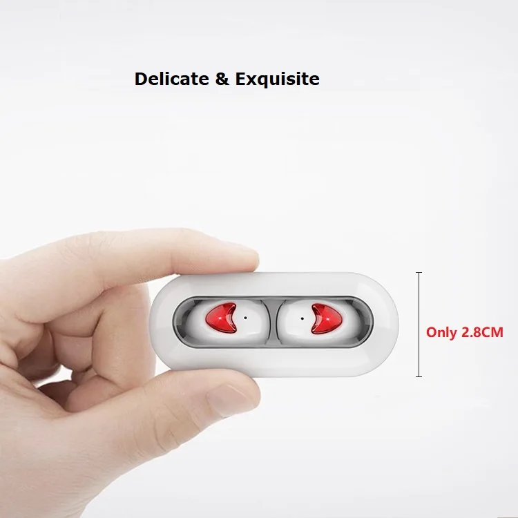 Enle high quality waterproof noise canceling mini in-ear tws wireless stereo bluetooth earphone earbud With mic headphone - ANKUX.COM