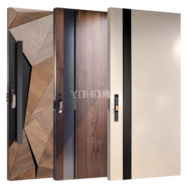 Canada modern large wooden pivot front door wooden pivot door design high end wood burglarproof front door
Canada modern large wooden pivot front door wooden pivot door design high end wood burglarproof front door