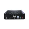 vga input mini host 2 lan port desktop portable home server cheap mini pc with 4gb ram