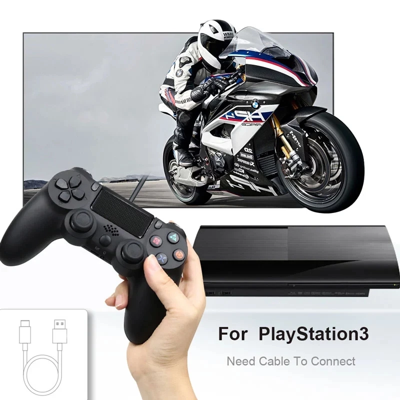 

Factory price High quality wireless joystick for android phone gamepad ps4 console controller game ps4 pro playstation 4, Black white blue red