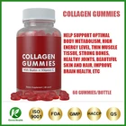 Green Health Customize Biotion Vitamin C Hair growth Collagen Gummies