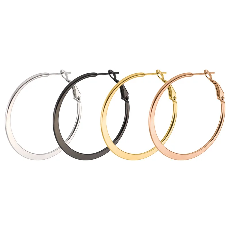 High quality new stainless steel hoop earrings gold-plated color exquisite light luxury earrings, Colorful
High quality new stainless steel hoop earrings gold-plated color exquisite light luxury earrings, Colorful