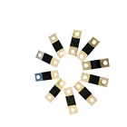 Nickel plating flat busbar insulated copper bus bar for lithium battery