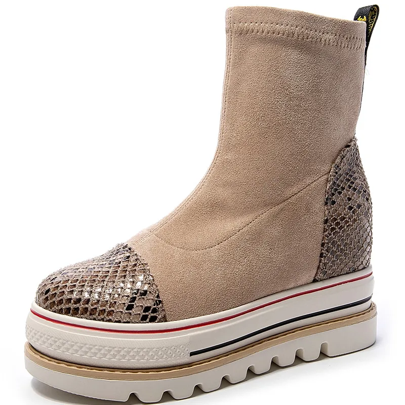 2020 platform boots women height increasing shoes 8 CM Height Fashion Style spring Warm Women Boots Chunky Shoes
2020 platform boots women height increasing shoes 8 CM Height Fashion Style spring Warm Women Boots Chunky Shoes