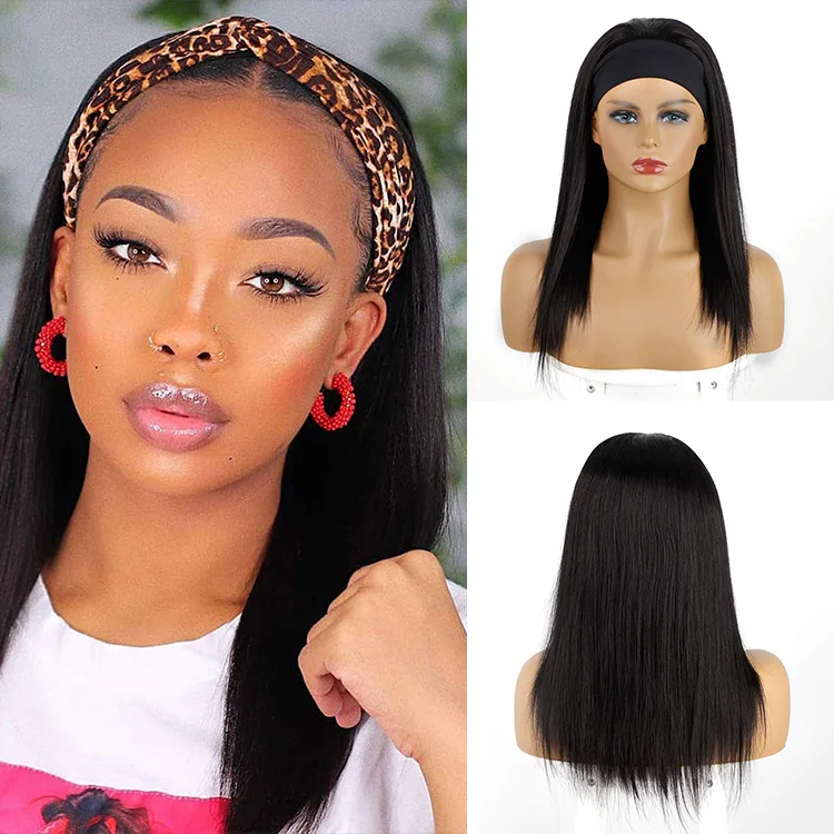 Wholesale 20 Inch Long Heat Resistant Synthetic Afro Headband Wigs For Black Women Bone Straight Headband Synthetic Hair Wigs
Wholesale 20 Inch Long Heat Resistant Synthetic Afro Headband Wigs For Black Women Bone Straight Headband Synthetic Hair Wigs