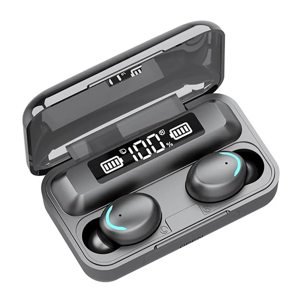 GlobalCrown TWS Bluetooth 5.0 Wireless 8D Stereo Sports Waterproof Earbuds with 2200mAh Charging Box
GlobalCrown TWS Bluetooth 5.0 Wireless 8D Stereo Sports Waterproof Earbuds with 2200mAh Charging Box