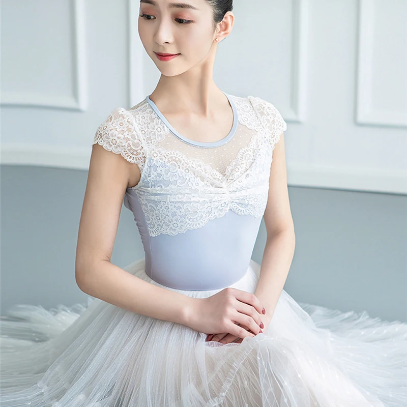 Ballerina Fancy Short Sleeve Open Back Gymnastics Dance Leotard Dancewear, Pale blue
Ballerina Fancy Short Sleeve Open Back Gymnastics Dance Leotard Dancewear, Pale blue