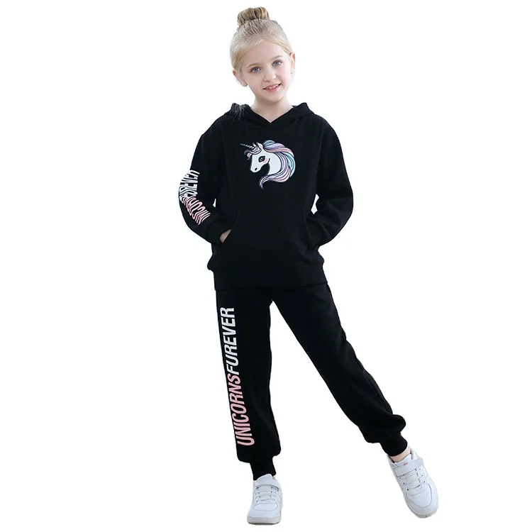 girls cartoon print hoodies pants two pieces set thick plus velvet sports hoodie set
girls cartoon print hoodies pants two pieces set thick plus velvet sports hoodie set