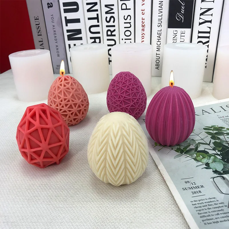 New 3D Easter Eggs Carved Silicone Candle Mold Classical Handmade DIY Home Ceremony Decor Scented Candle Silicone Mold, White
New 3D Easter Eggs Carved Silicone Candle Mold Classical Handmade DIY Home Ceremony Decor Scented Candle Silicone Mold, White