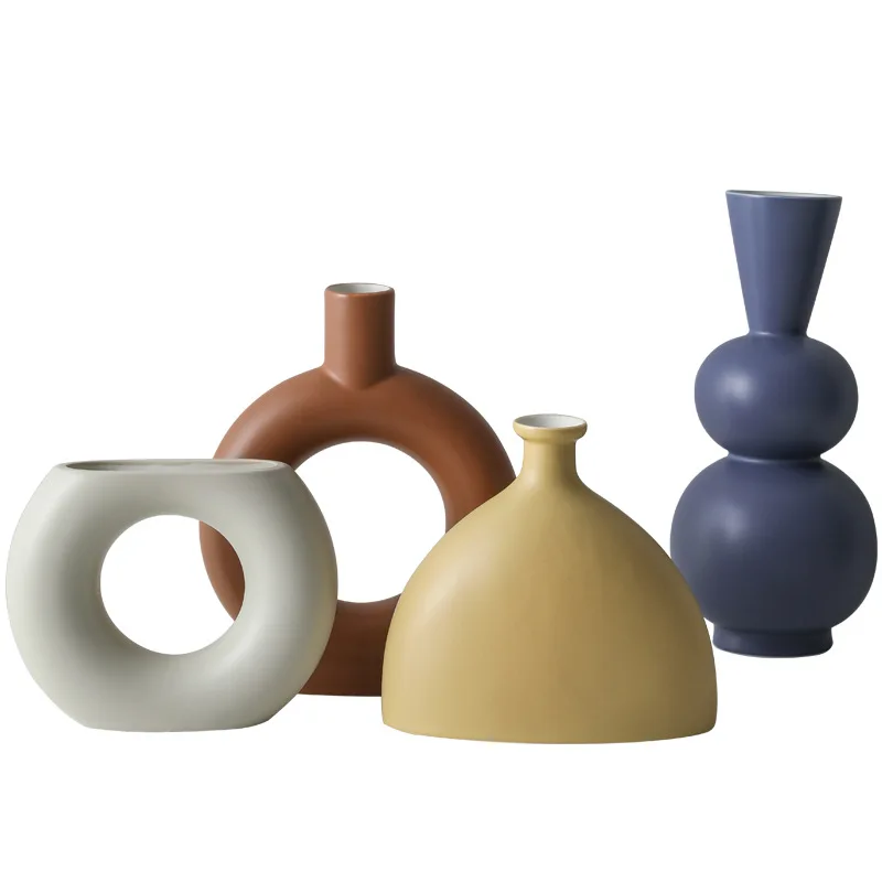Hot Selling Nordic Ins Dried Flowers Korean Homestay Style Ceramic Vase For Home Studio Decoration Ornaments, Picture
Hot Selling Nordic Ins Dried Flowers Korean Homestay Style Ceramic Vase For Home Studio Decoration Ornaments, Picture