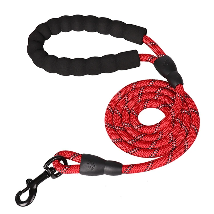 Hot Sell Large Mountain Climbing Running Tracking Reflective Soft Handle Nylon Rope Pet Dog Leash, Blue, black, red, purple, green, pink, orange
Hot Sell Large Mountain Climbing Running Tracking Reflective Soft Handle Nylon Rope Pet Dog Leash, Blue, black, red, purple, green, pink, orange