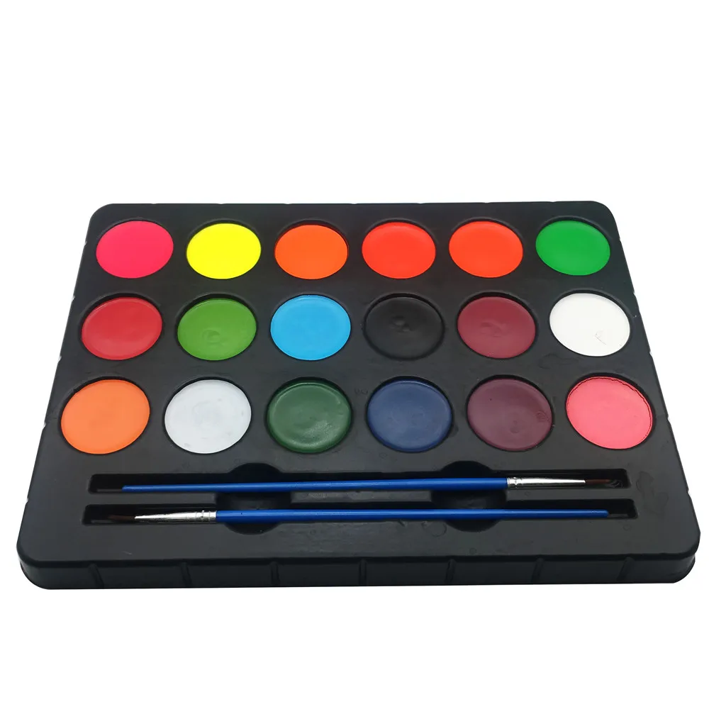 2020 Halloween kid makeup professional waer based vegan easy to wash body painting, Multi-colors
2020 Halloween kid makeup professional waer based vegan easy to wash body painting, Multi-colors