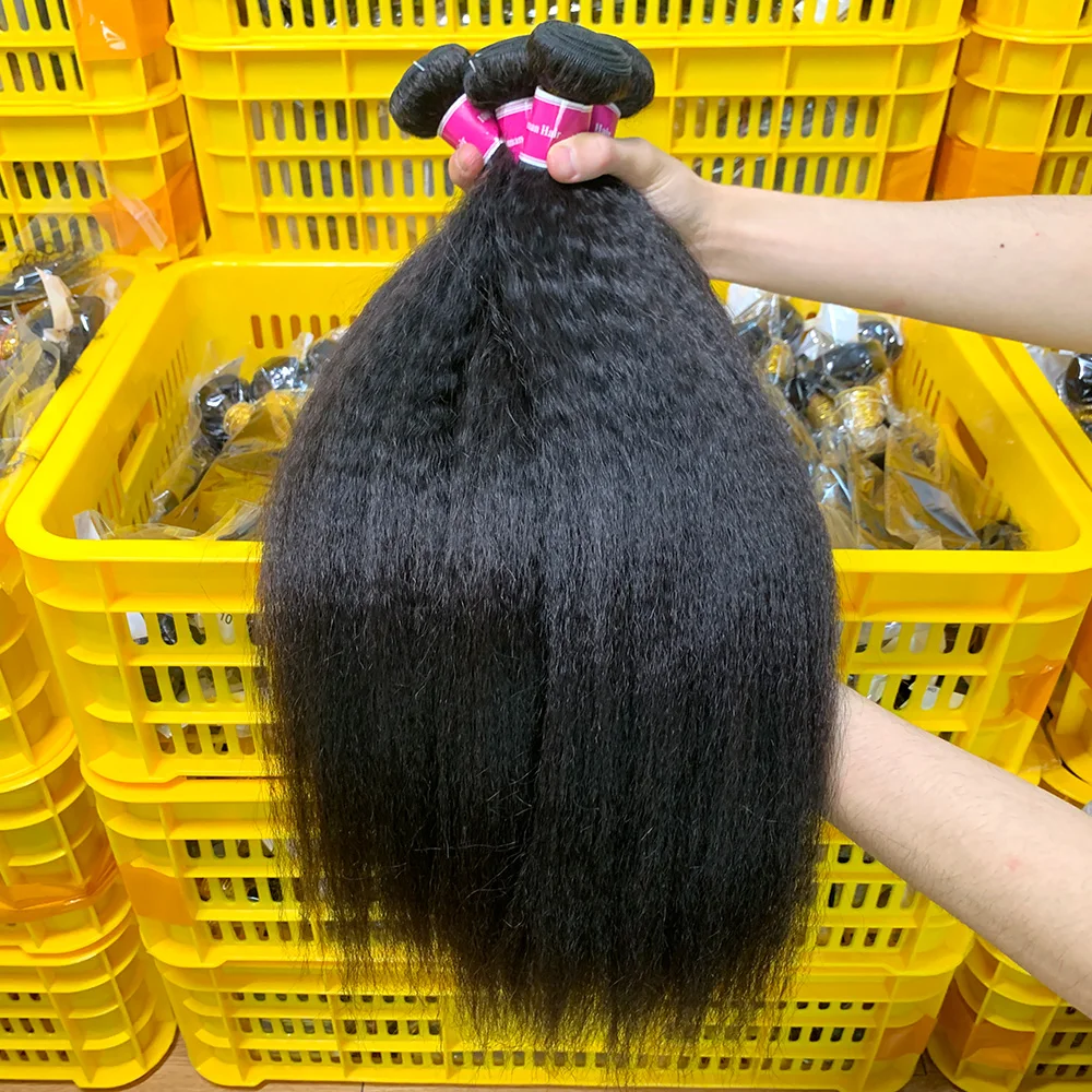 MeiMeihair Afro kinky straight wave brazilian human hair extensions 100% natural hair kinky straight 
MeiMeihair Afro kinky straight wave brazilian human hair extensions 100% natural hair kinky straight