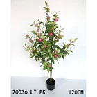 Woodland Trees Decorative Artificial Plants With Tall Pots