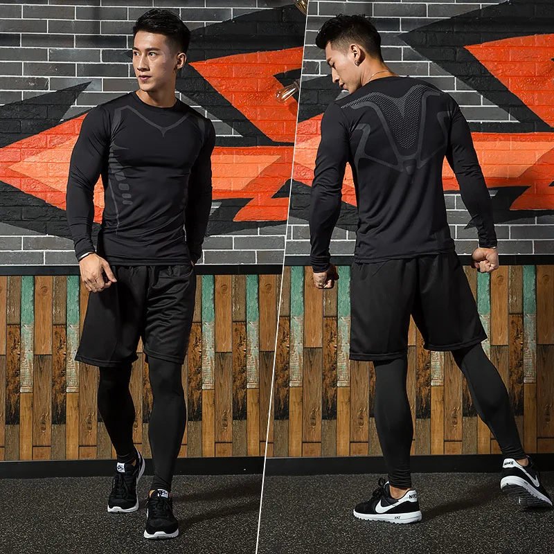 Fall Running Set Men Long Sleeve Sweatpants Sportswear Pants Sports Gym Fitness Sets MenTracksuit, Picture shows
Fall Running Set Men Long Sleeve Sweatpants Sportswear Pants Sports Gym Fitness Sets MenTracksuit, Picture shows