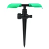 Garden 2 Arms Decorative Small Farm Irrigation Sprinkler Equipment With Spike