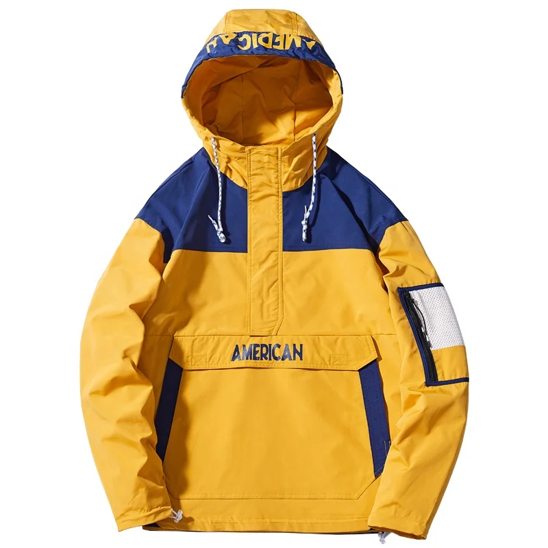 jaqueta com capuz anorak