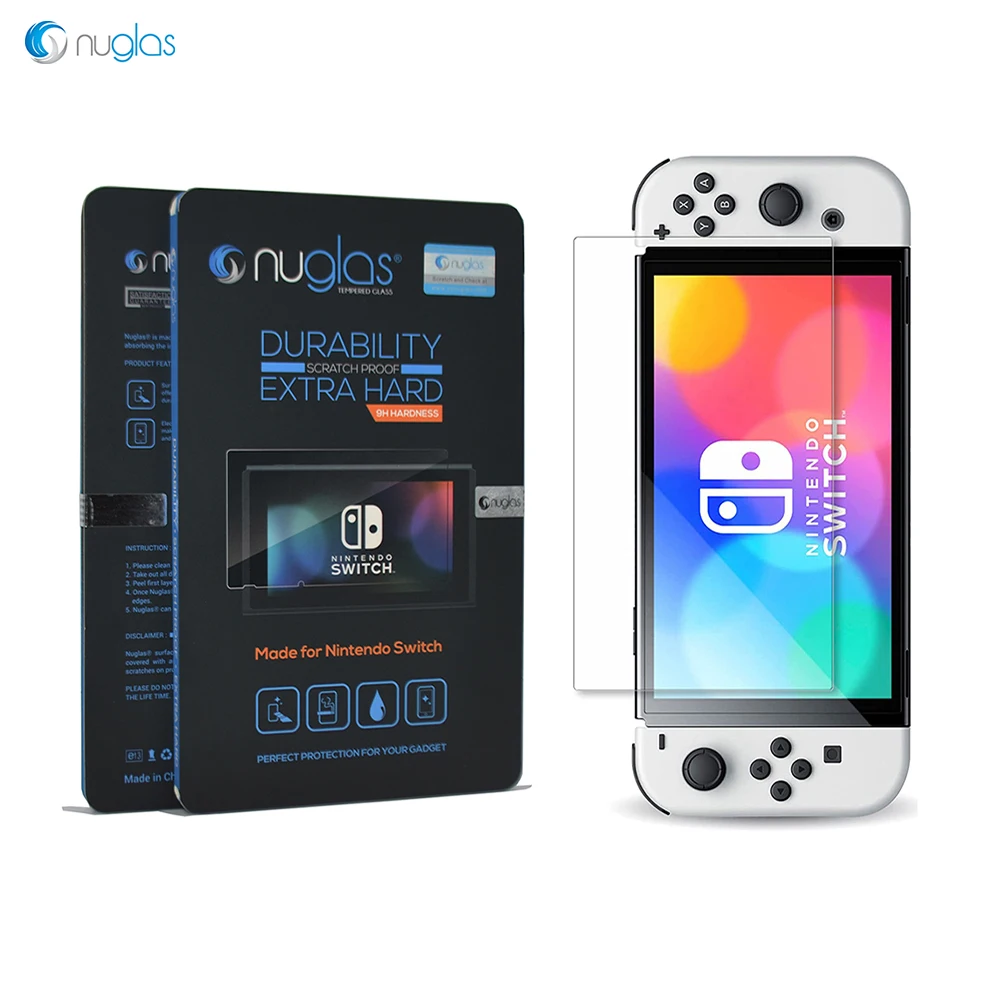 Nitendo OLED High Clear Game play glass film Anti scratch tempered glass screen protector for Nitendo Switch OLED
Nitendo OLED High Clear Game play glass film Anti scratch tempered glass screen protector for Nitendo Switch OLED