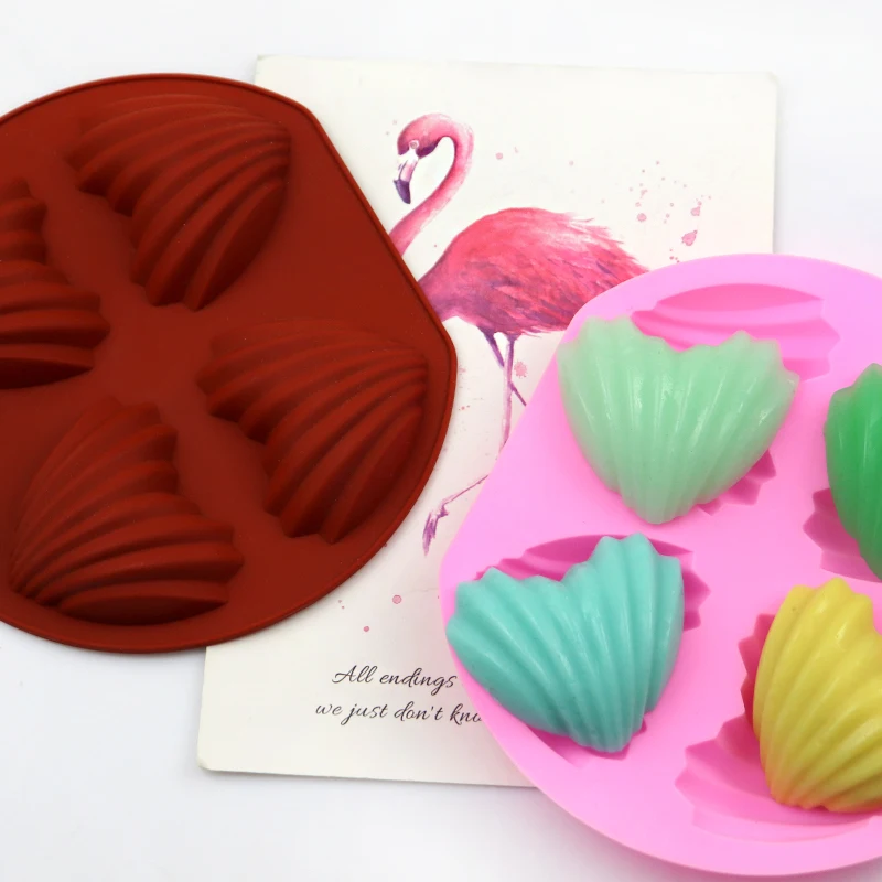 247 factory free sample 4 hole shell shape silicone cake mold, silicone candle molds, soap making molds, As picture
247 factory free sample 4 hole shell shape silicone cake mold, silicone candle molds, soap making molds, As picture