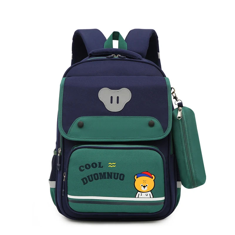 British style large capacity cute pattern design waterproof school backpack with pencil bag
British style large capacity cute pattern design waterproof school backpack with pencil bag