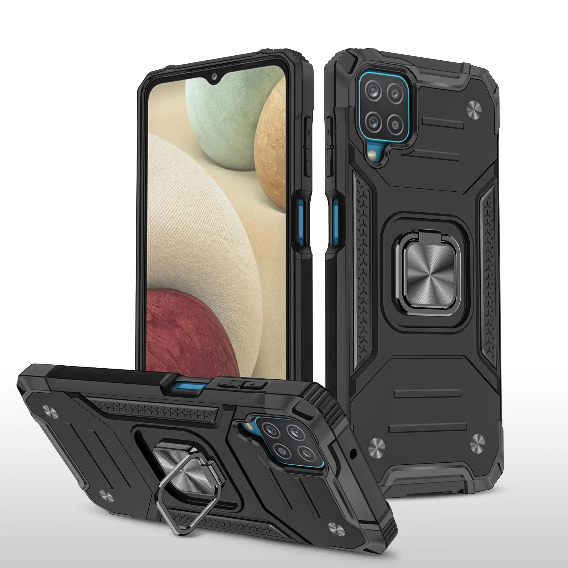 for Samsung Galaxy A12 Case Cover Armor Rugged Military Shockproof Car Holder Ring Phone Case For Samsung A12 Cover, 7 colors
for Samsung Galaxy A12 Case Cover Armor Rugged Military Shockproof Car Holder Ring Phone Case For Samsung A12 Cover, 7 colors