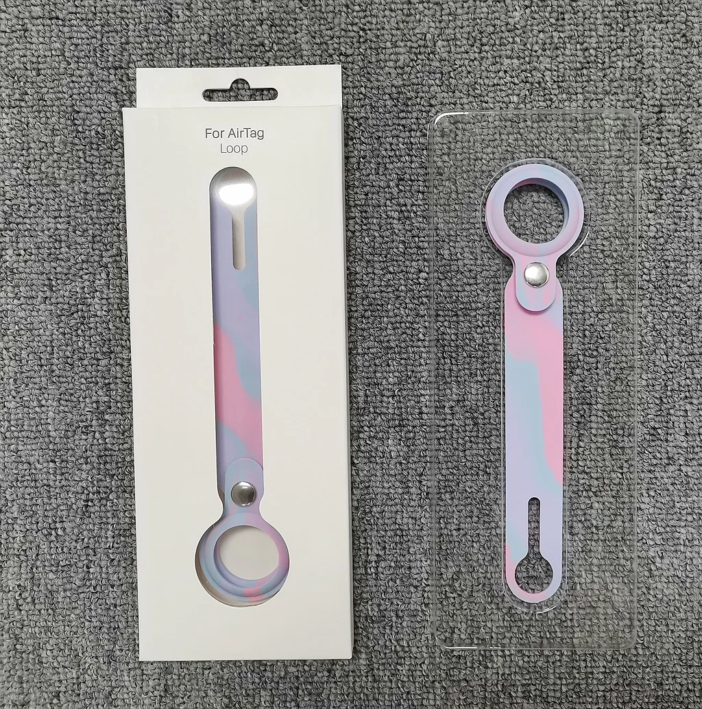 2021 Newest Product locator tracker anti-lost device keychain silicone protective cover suitable for Apple Airtags holder
2021 Newest Product locator tracker anti-lost device keychain silicone protective cover suitable for Apple Airtags holder