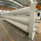 Gas Nature Cylinder Gas Hot Sale 3 Tubes Long Tube Gas Trailer Cng Tank Nature Gas Cylinder For Station