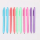 Promotional plastic press click ball point pen