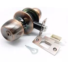High Quality Security Brass Cylinder Knob Door Lock For Bedroom