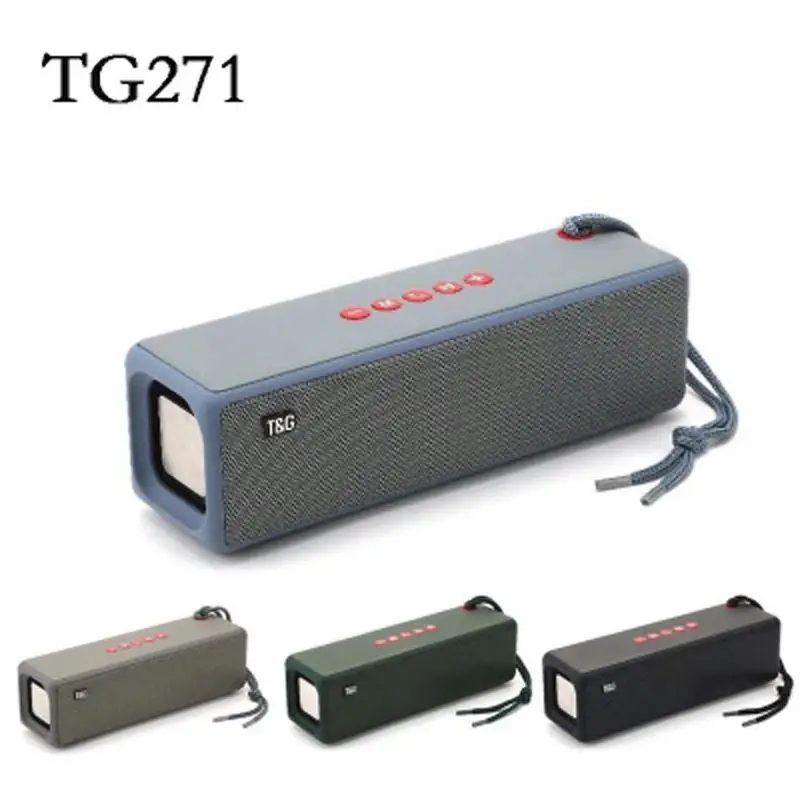 TG271 portable LED blue tooth speaker waterproof radio wireless speaker with microphone FM broadcast bass support AUX TF USB
TG271 portable LED blue tooth speaker waterproof radio wireless speaker with microphone FM broadcast bass support AUX TF USB