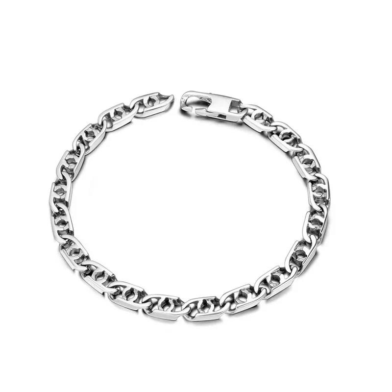 fashion titanium steel simple jewelry nightclub hipster men and women matching bracelet accessories
fashion titanium steel simple jewelry nightclub hipster men and women matching bracelet accessories
