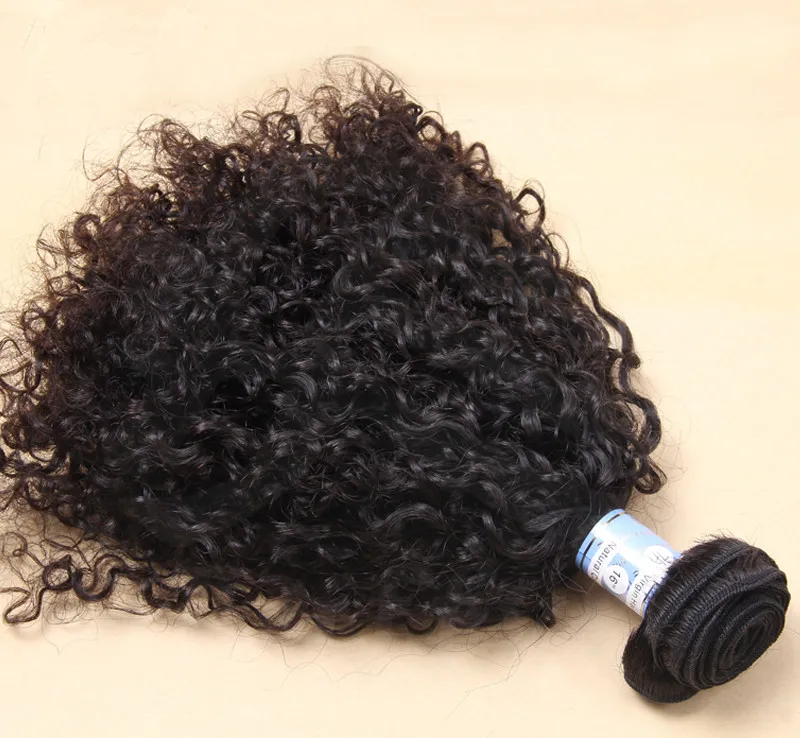 No tangle no shedding 7A grade curly brazilian hair brazilian remy loose curl weave