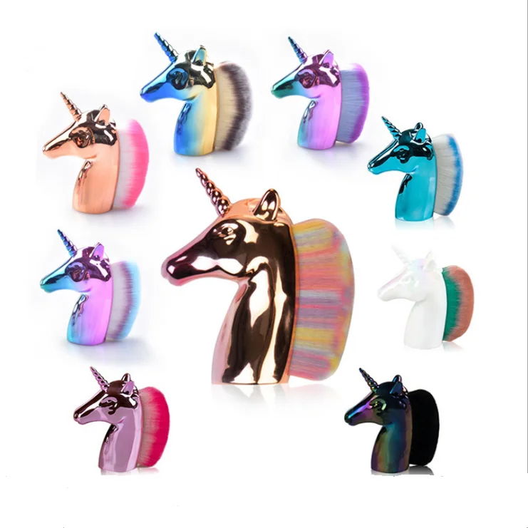 Plastic Nail Art Dust Cleaning Brush rainbow color nail polish brush New unicorn Nail Cleaning Tools
Plastic Nail Art Dust Cleaning Brush rainbow color nail polish brush New unicorn Nail Cleaning Tools