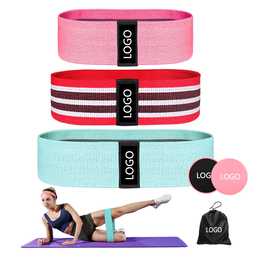 Home gym yoga fitness exercise nonslip resistance loop fabric workout resistance bands set
Home gym yoga fitness exercise nonslip resistance loop fabric workout resistance bands set