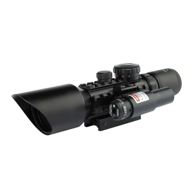 Shock Proof 3-10 x Magnification red /green illumination optics rifle scope with red laser/ riflescopes hunting
Shock Proof 3-10 x Magnification red /green illumination optics rifle scope with red laser/ riflescopes hunting