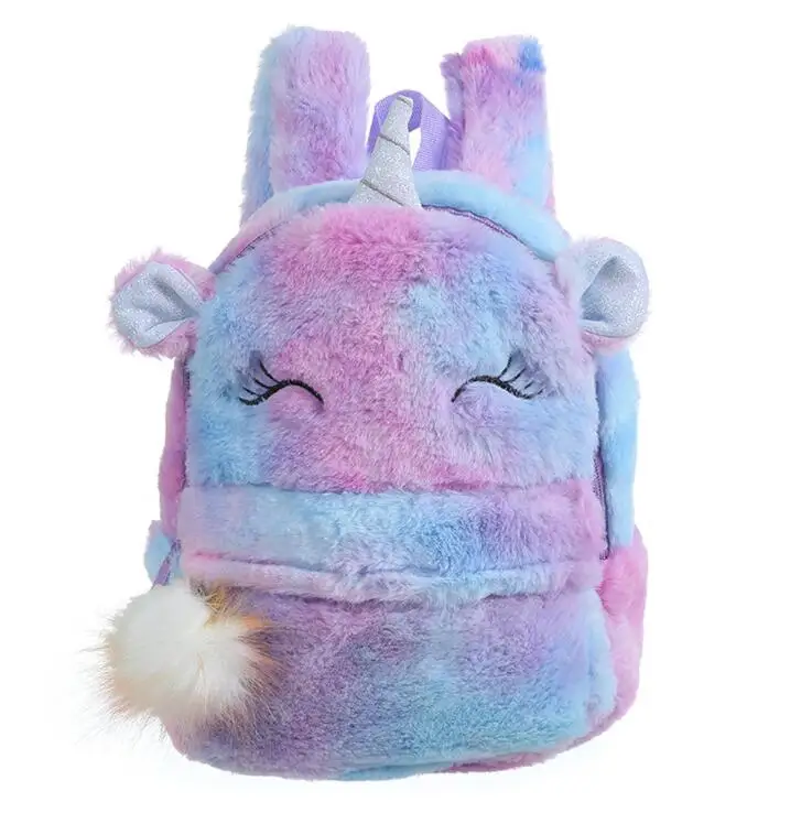 Child Cartoon Cute Kindergarten School Bag Colorful Small Unicorn Plush Backpack For Kid, Green,pink
Child Cartoon Cute Kindergarten School Bag Colorful Small Unicorn Plush Backpack For Kid, Green,pink