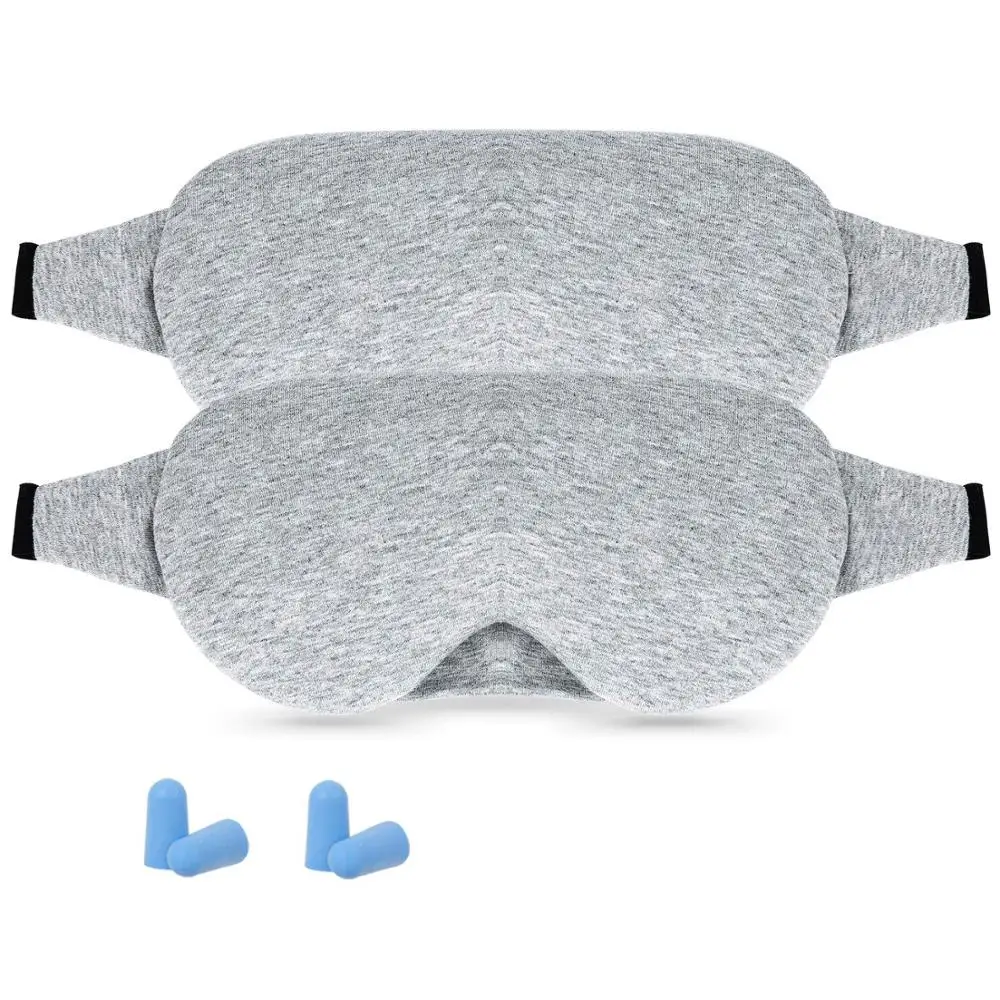 Blackout Eye Mask for Sleeping with Adjustable Strap Soft Night Blindfold, Customized color is available
Blackout Eye Mask for Sleeping with Adjustable Strap Soft Night Blindfold, Customized color is available