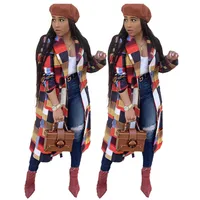 E91696 Casual autumn long sleeve dust coat for women lady's hight quality outwear long coat woman 2019 hot seller
E91696 Casual autumn long sleeve dust coat for women lady's hight quality outwear long coat woman 2019 hot seller