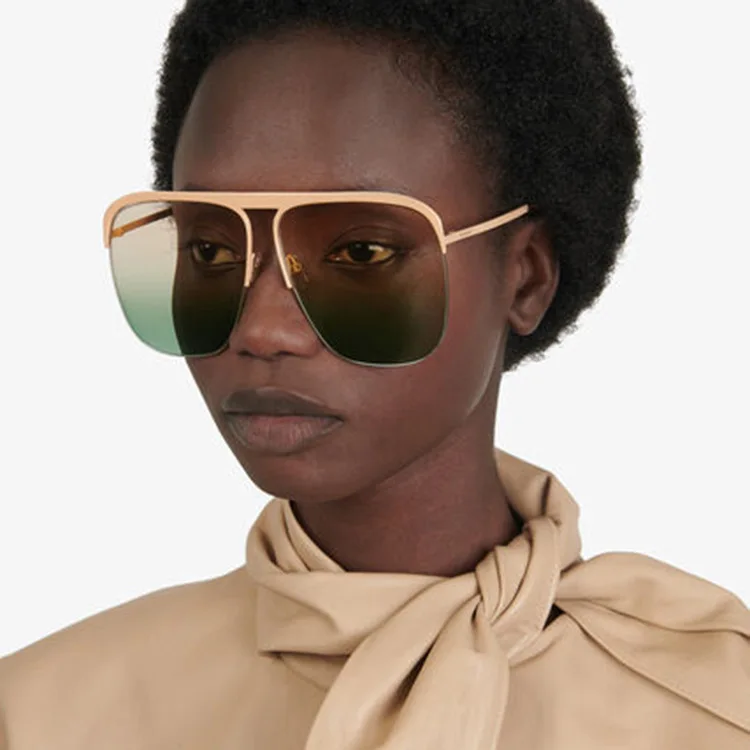 2021 fashion gradient sunglasses new occident big frame trend sunglasses metal half frame shades for women men
2021 fashion gradient sunglasses new occident big frame trend sunglasses metal half frame shades for women men