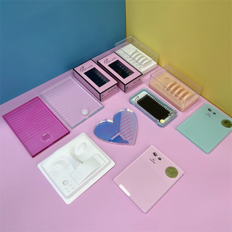 Wholesale Private Label Colorful Luxury Eyelash Pallet Big Glasses Lash Pallet For Volume Classic Eyelash Extensions Trays
Wholesale Private Label Colorful Luxury Eyelash Pallet Big Glasses Lash Pallet For Volume Classic Eyelash Extensions Trays