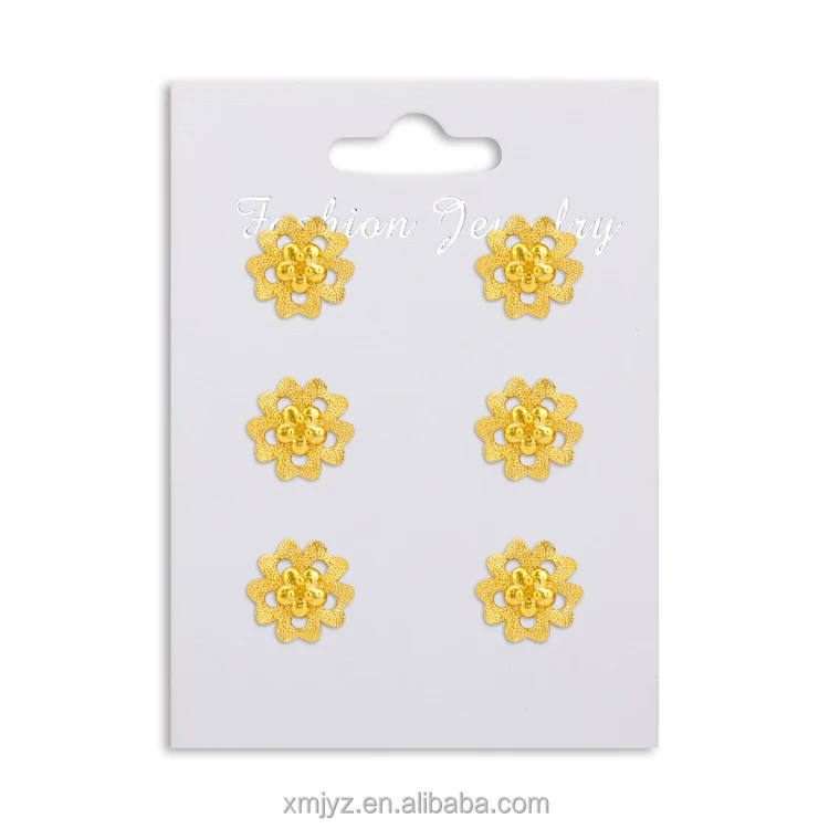 Korean Fashion Exquisite And Personalized Flower Design Brass Earrings Sweet Temperament Wild
Korean Fashion Exquisite And Personalized Flower Design Brass Earrings Sweet Temperament Wild