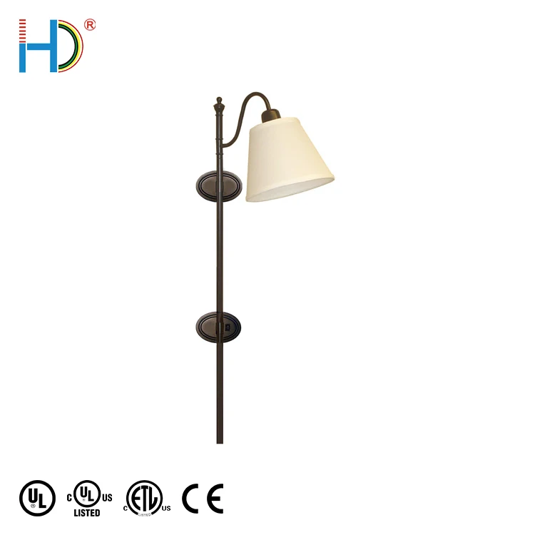 New Nordic Luminaires Antique Gold Base Brass Finish Wall Lights