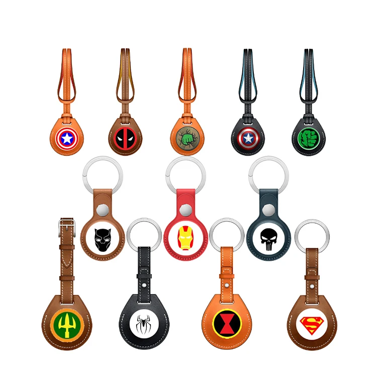 Custom Logo Cartoon Protective Sleeve Case Cover Antilost Device Keychain Wireless Tracker Protect Shell Leather Airtag Holder
Custom Logo Cartoon Protective Sleeve Case Cover Antilost Device Keychain Wireless Tracker Protect Shell Leather Airtag Holder