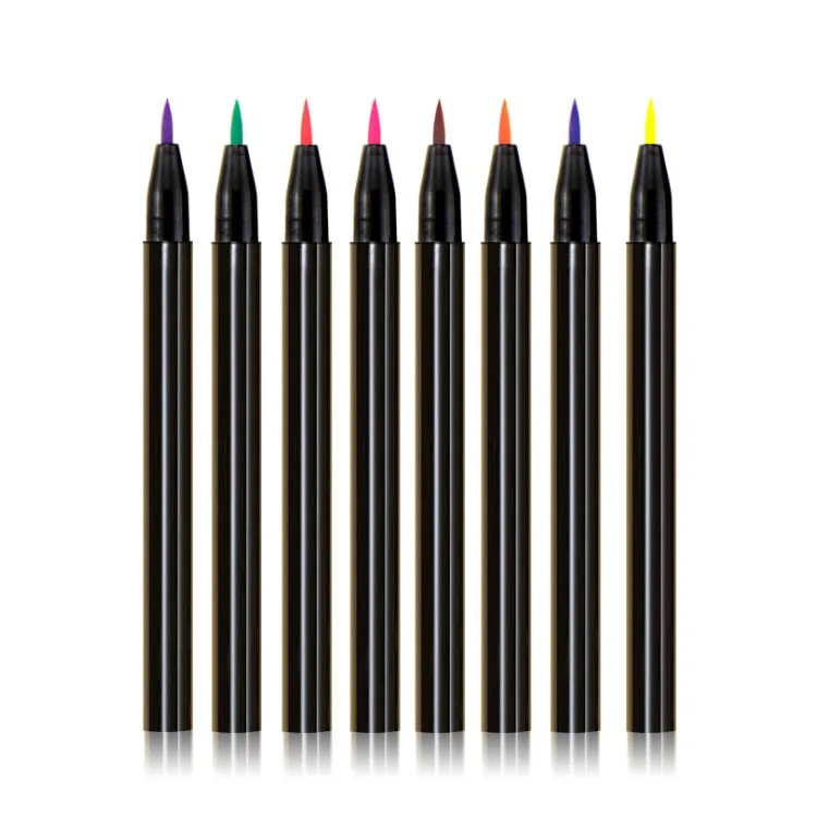 Colorful liquid eyeliner Private Label Factory Supply Wholesale Cosmetic Eyeliner, Muliti-color
Colorful liquid eyeliner Private Label Factory Supply Wholesale Cosmetic Eyeliner, Muliti-color