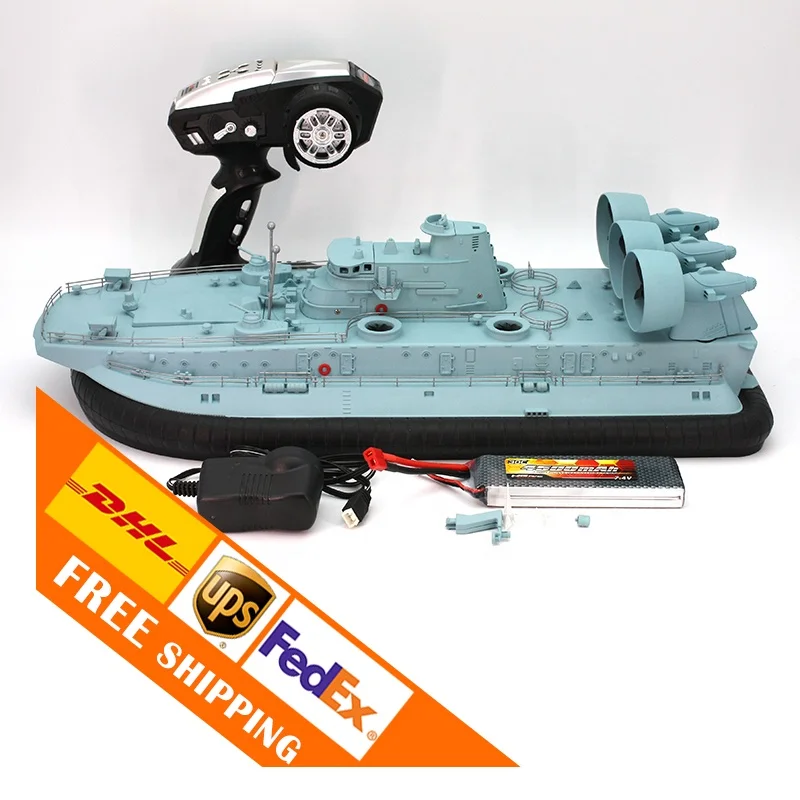 HG C201 1/110 2.4G RTR land water brushless motor air cushion high speed boat toys remote control warship rc hovercraft model, Blue, gray
HG C201 1/110 2.4G RTR land water brushless motor air cushion high speed boat toys remote control warship rc hovercraft model, Blue, gray