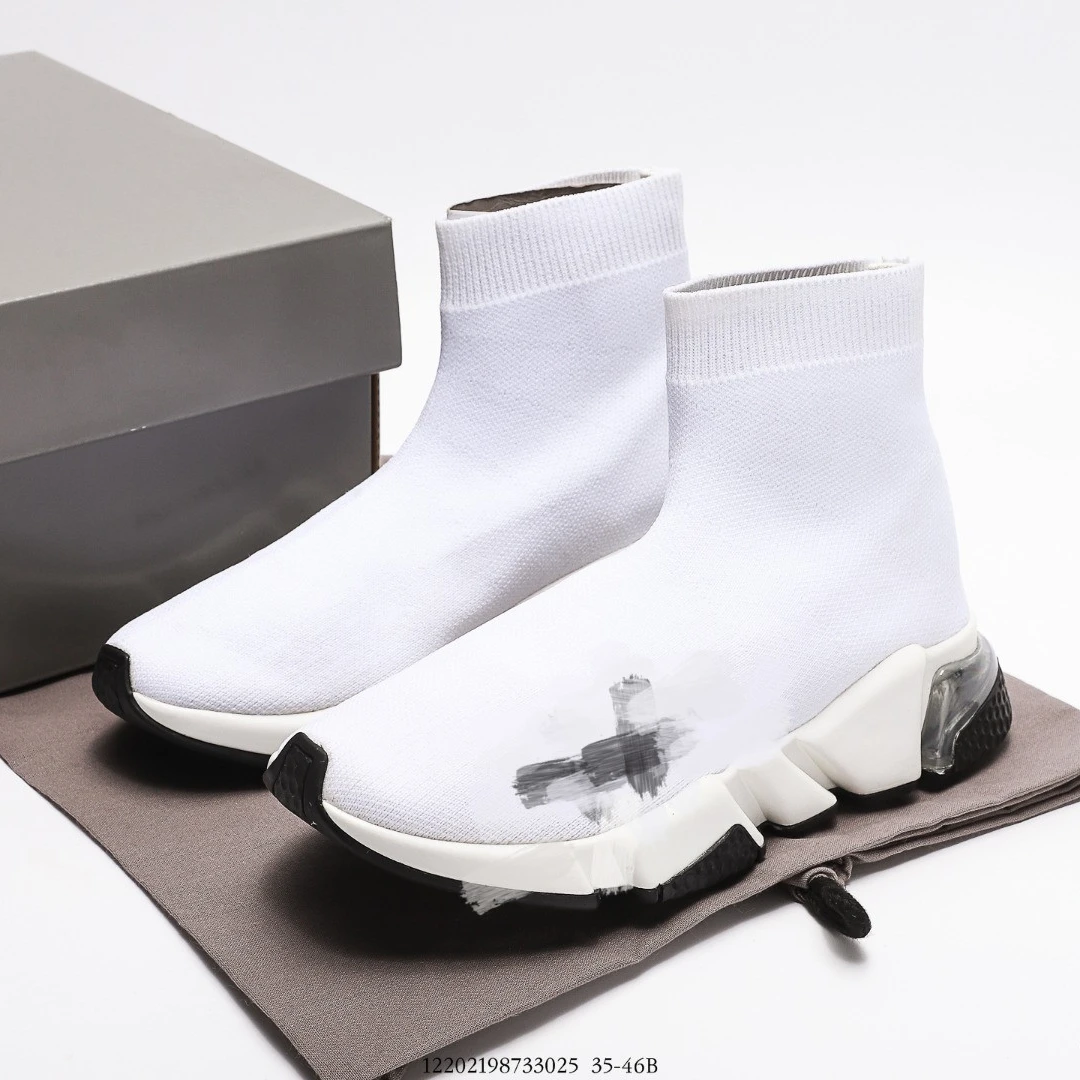 BALENCIEAGE Casual High Top For Bal Speed SPORT Shoes Black White Red Cristal Beige Grey Tennis Shoes Men's Fashion Sneakers
BALENCIEAGE Casual High Top For Bal Speed SPORT Shoes Black White Red Cristal Beige Grey Tennis Shoes Men's Fashion Sneakers