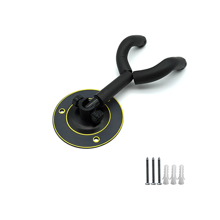 High Quality New Design Foldable Guitar Wall Mount Hanger Adjustable Hook Holder Stand for display, Black
High Quality New Design Foldable Guitar Wall Mount Hanger Adjustable Hook Holder Stand for display, Black