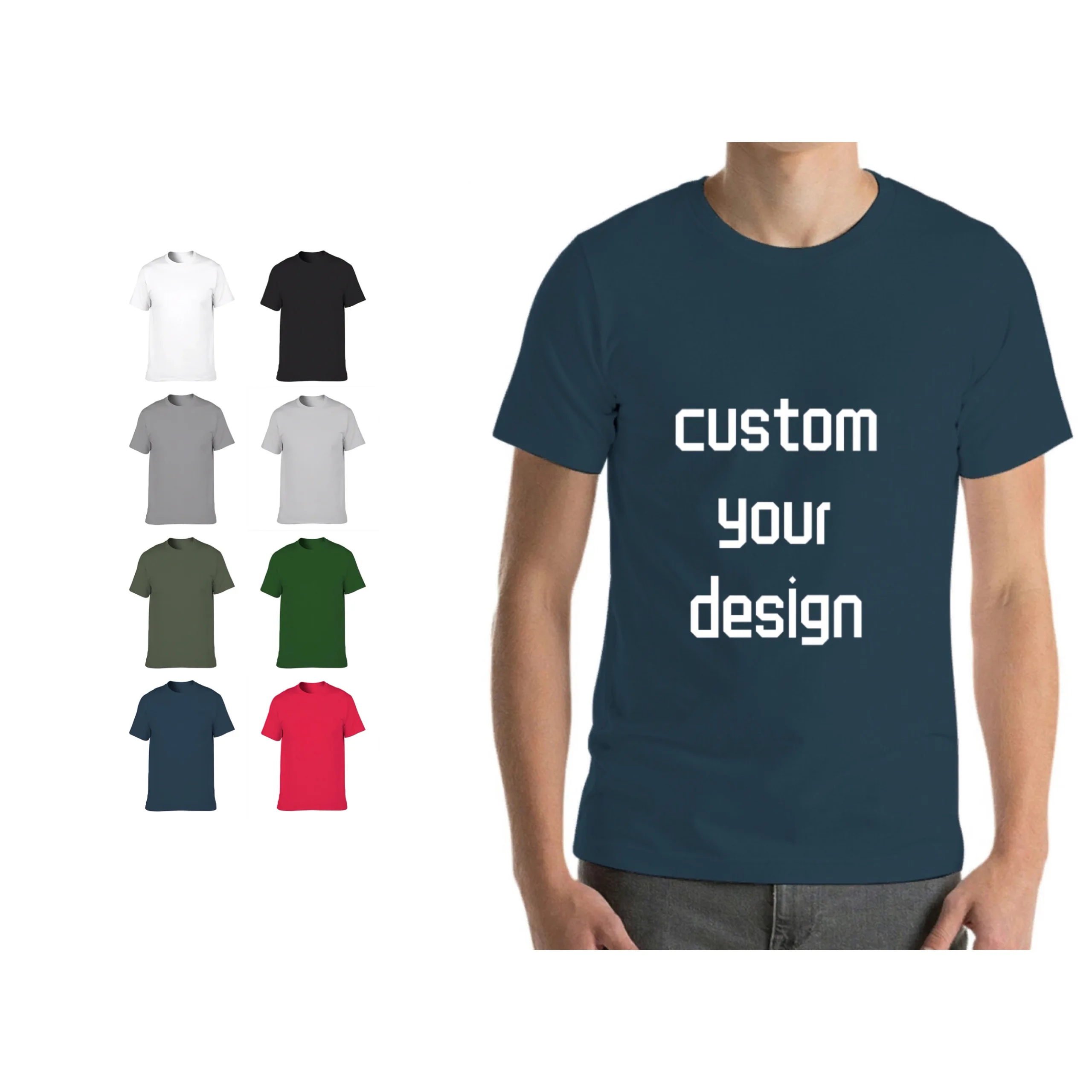 Dropshipping New Design 100% Cotton Summer Men's T-shirts
Dropshipping New Design 100% Cotton Summer Men's T-shirts